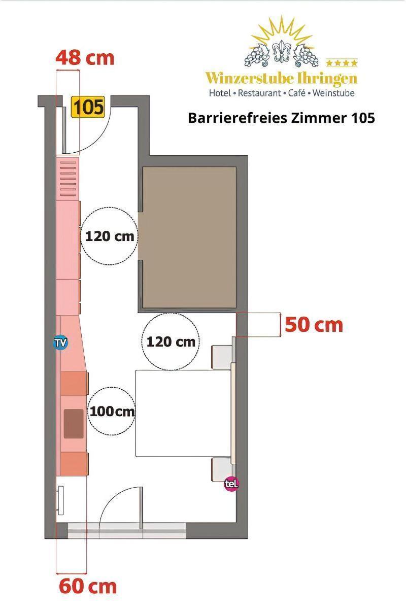Hotel Winzerstube Ihringen Exteriör bild